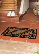 Fu&szlig;matte in Gusseisen-Optik 