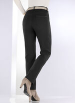 Hose mit sportivem Chic SCHWARZ