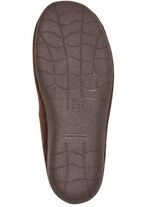 Textil-Hausschuh in Cord-Optik BRAUN