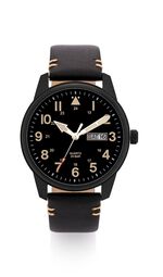 Para Quartz-Herrenuhr in Flieger-Optik 