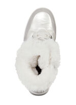 ELENA EDEN, gefütterte Damen-Boots, Winterschuhe, Weite G, mit herausnehmbarem Fußbett PERLWEISS-GRAU