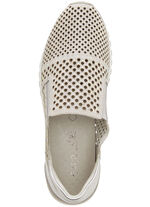 Caprice Slipper mit Glitzersteinchen GRAU-SILBER