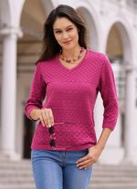 Pullover in Mustermix 