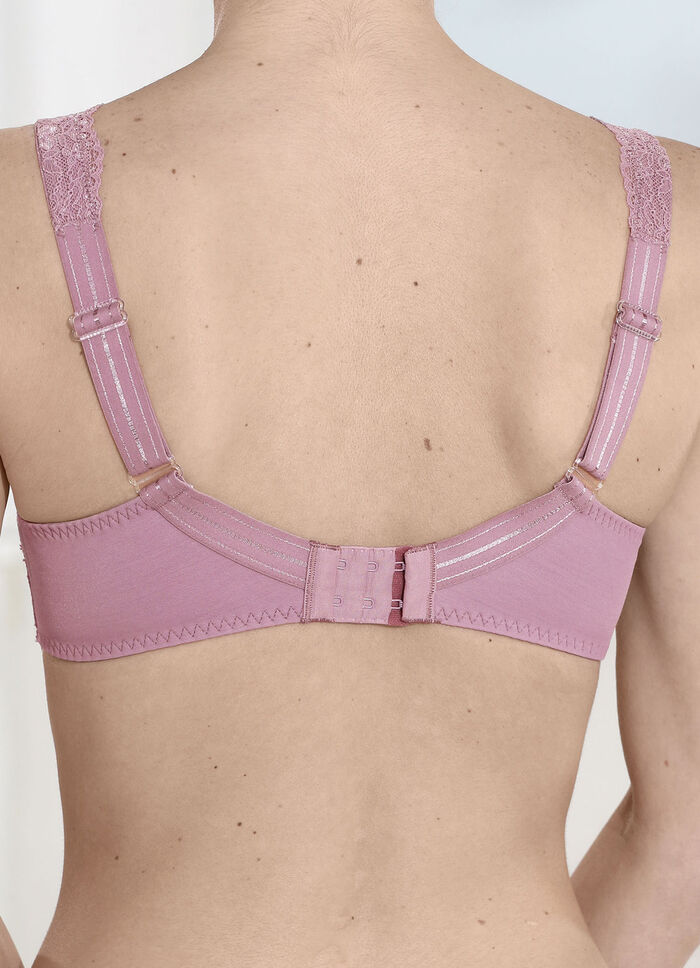 LingaDore Bügel-BH mit elastischer Spitze ALTROSA