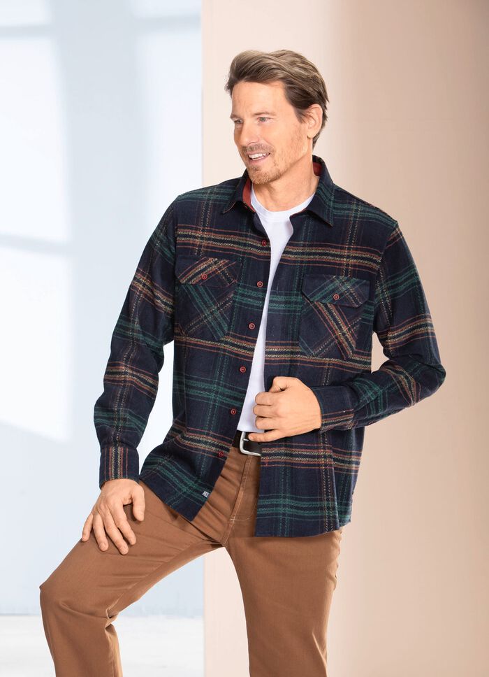 Kariertes Overshirt von "Milano Italy" 