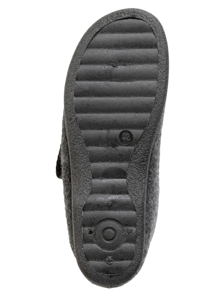 Stiefelette aus weichem Filz ANTHRAZIT