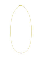 Filigrane Ankerkette mit Süßwasser-Zuchtperle 