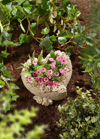  Herzf&ouml;rmige Pflanzschale 