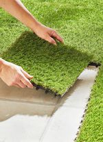 Rasenfliesen aus Polypropylen, 10er-Pack 