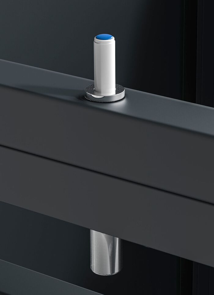 M&uuml;lltonnenbox &bdquo;Kubus&ldquo;, anthrazit 