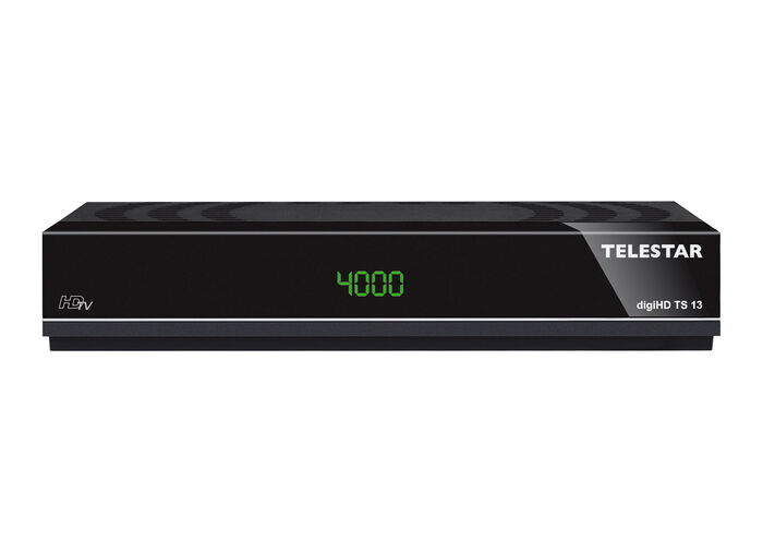 Telestar HD-Receiver, wahlweise für Kabel- oder Satellitenanschluss SCHWARZ