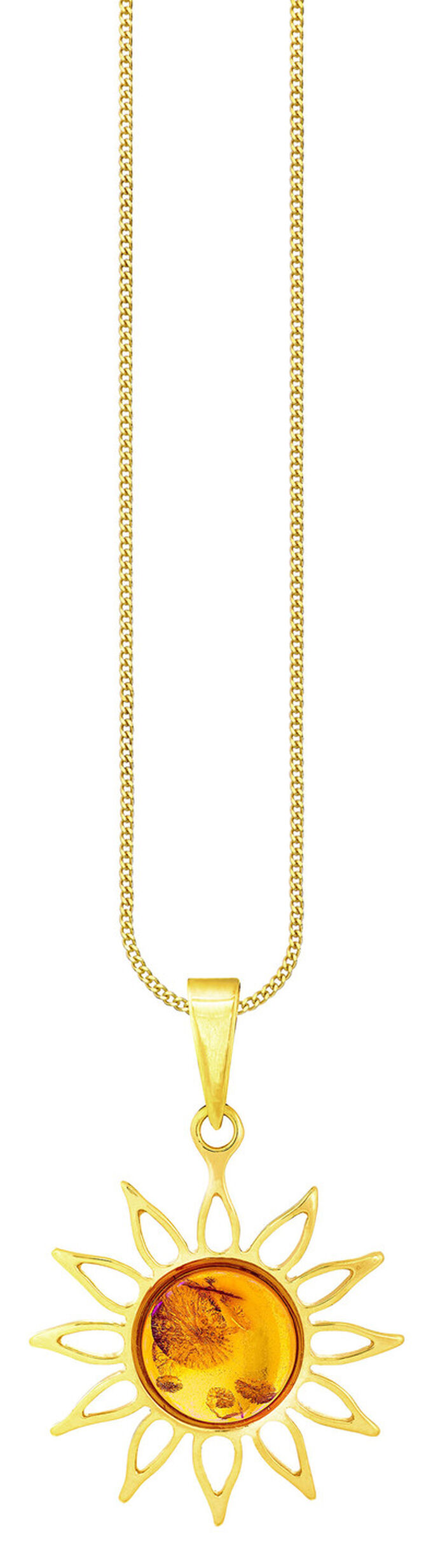 Wunderschöner Anhänger mit echt Bernstein 