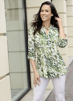 Shirt-Tunika mit Biesenzier 