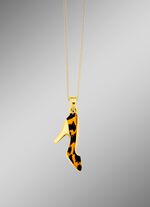 Schicker Pumps-Anh&auml;nger im Leoparden-Muster 