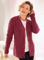 Strickjacke in sehr flauschiger Qualit&auml;t 