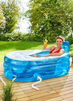 Aufblasbare Badewanne 