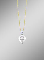 Anh&auml;nger mit Brillanten und Diamanten  