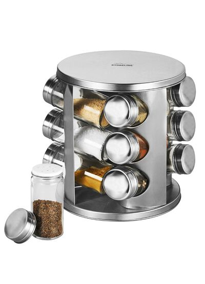 Stoneline Gew&uuml;rzregal aus Edelstahl 