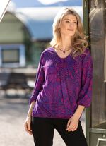 Tunika mit elastischen Abschl&uuml;ssen 