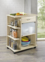 Geräumiger Küchenrollwagen EICHE SONOMA