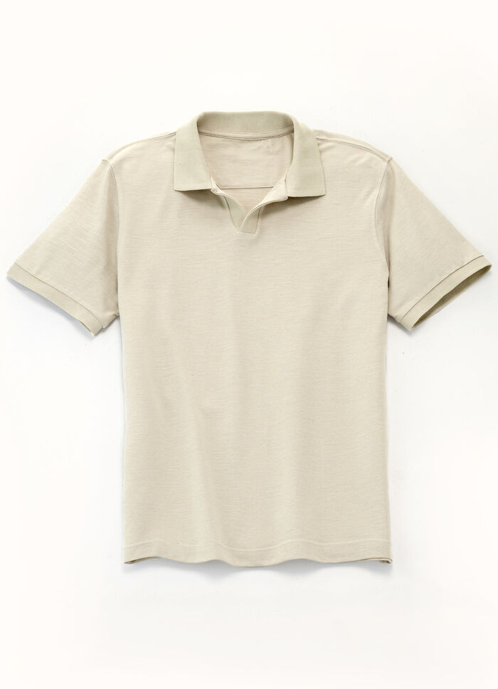 Poloshirt in 3 Farben BEIGE