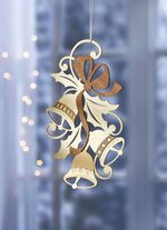 Fensterbild aus Holz 