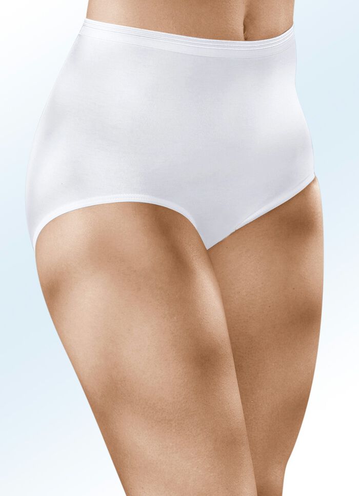 Speidel Viererpack Slips ohne Seitennähte WEISS