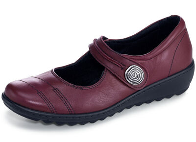 Slipper mit herausnehmbarem Lederfußbett, Weite G 