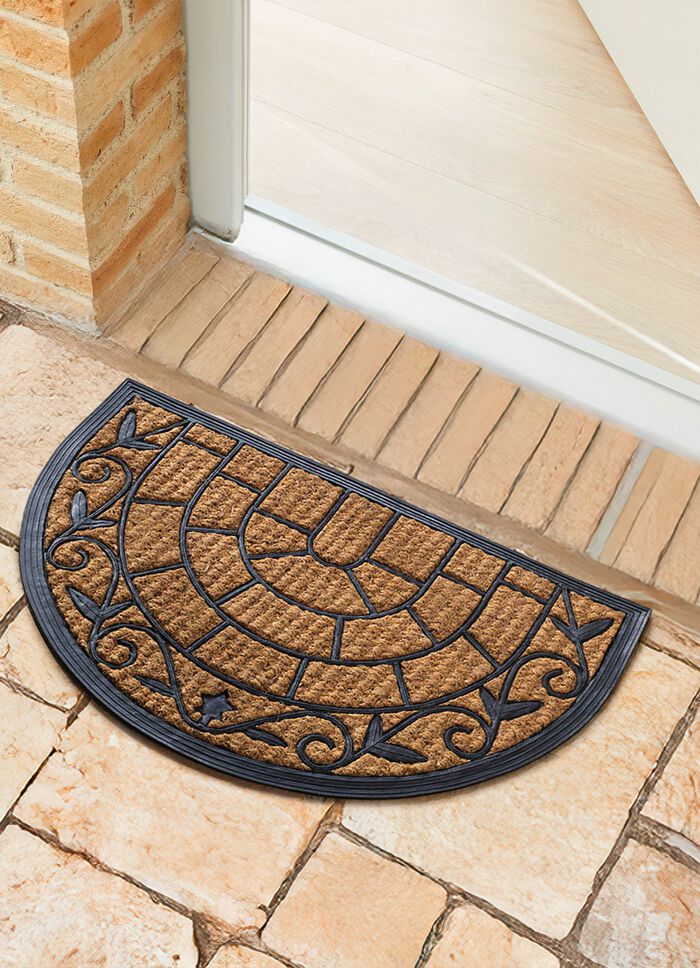 Fu&szlig;matte in Gusseisen-Optik 