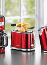 Grundig Fr&uuml;hst&uuml;cksserie aus hochwertig lackiertem Edelstahl 