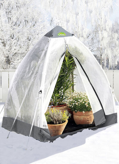 Überwinterungszelt Igloo mit 3-lagiger Luftpolster-Isolierung 