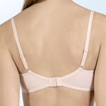 Naturana Zweierpack BH mit gepolsterten Cups 1X WEISS, 1X PUDER