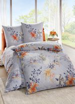 Renforc&eacute;-Bettw&auml;sche-Garnitur von Dobnig BLAU