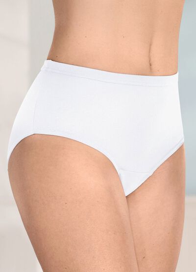 Viererpack Slips mit Gummizug im Bund 