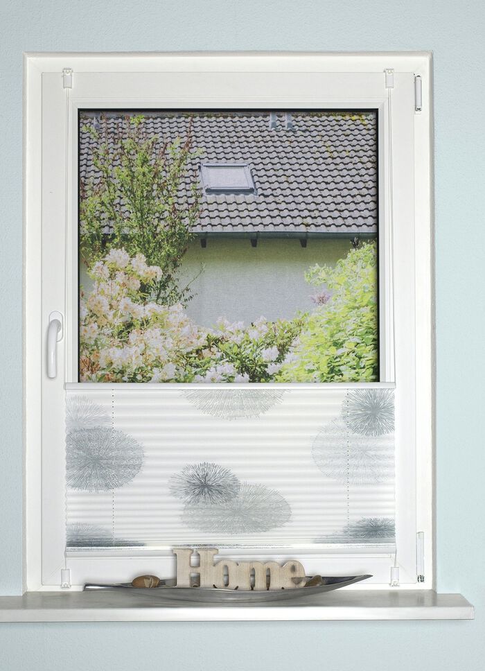 Plissee-Rollos ohne Bohren und Schrauben 