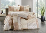 Bettwäsche-Garnitur mit Reißverschluss NATUR
