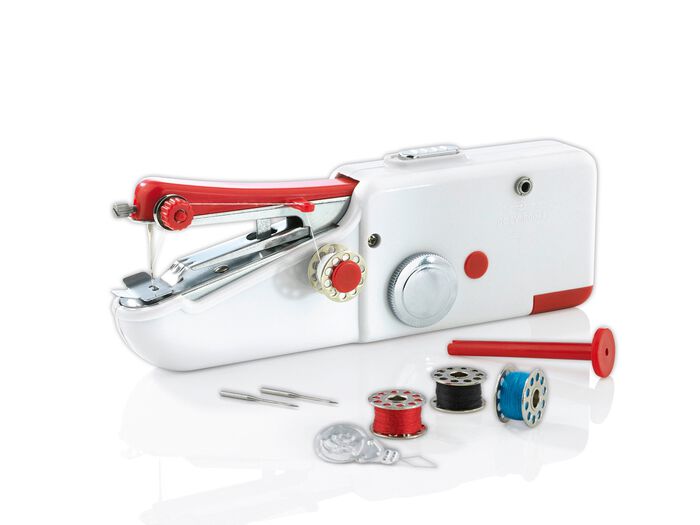 Handn&auml;hmaschine mit Geradstich 