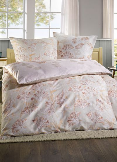 Feinbiber Bettw&auml;schegarnitur aus dem Hause Biberna 