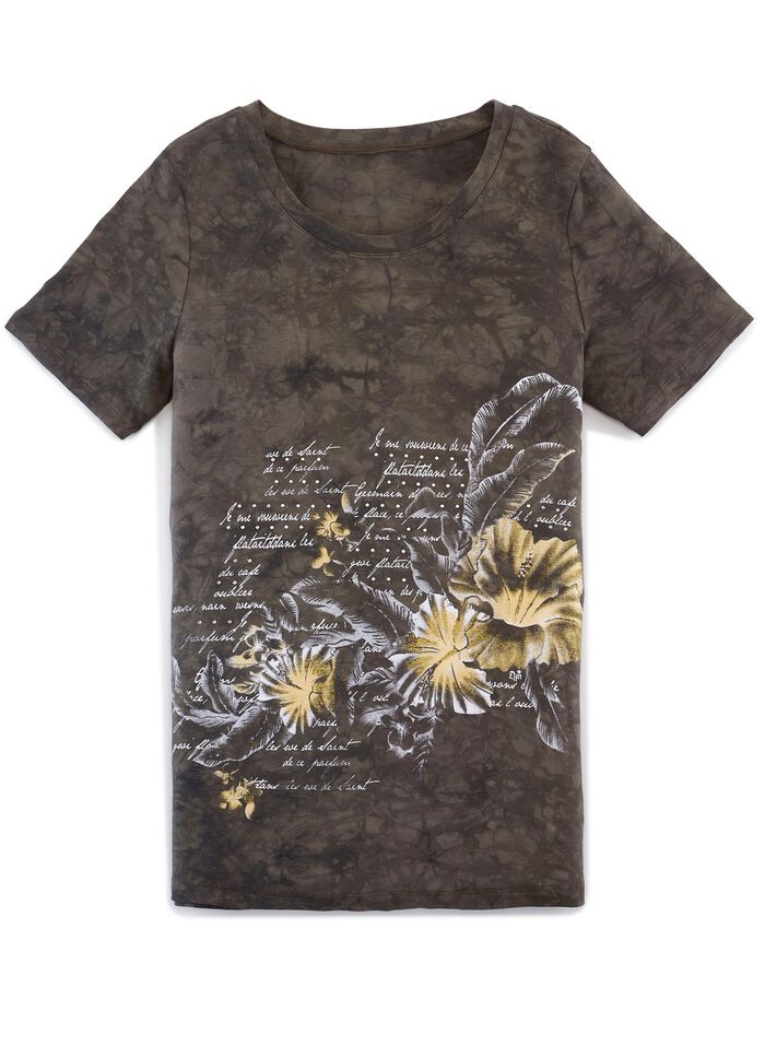 Shirt in akuteller Batik-Optik in 2 Farben 