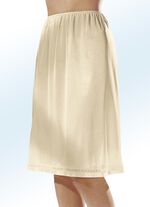 Zweierpack Unterröcke mit Hohlsaumrand 1X PUDER, 1X WEISS