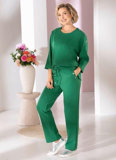 Set, 2-teilig mit dekorativen Nieten  