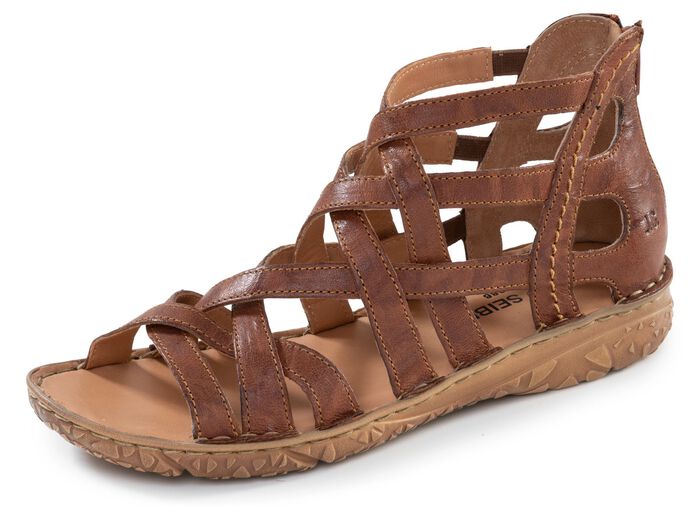 Josef Seibel, sommerliche Damen-Sandalen, Weite G, aus Leder 