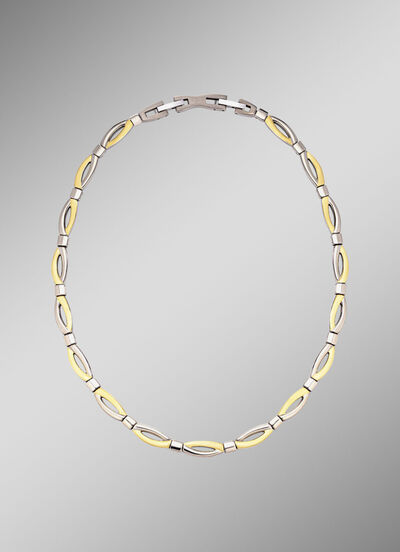 Halskette in Bicolor aus Titan 