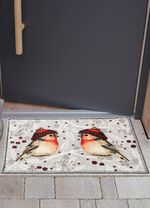 Fußmatte mit rutschhemmender Rückseite BUNT