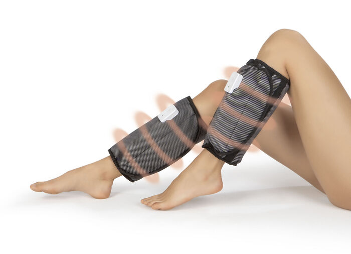 Venen-Massageger&auml;t mit W&auml;rmefunktion 