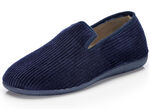 Textil-Hausschuh in Cord-Optik MARINE