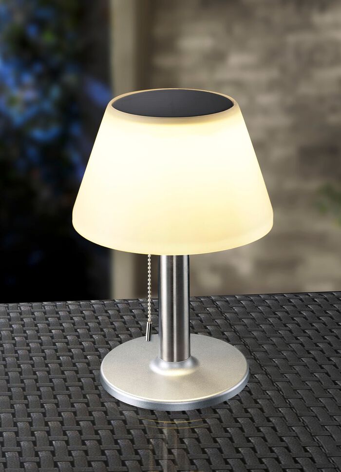 Solar-Tischleuchte f&uuml;r stimmungsvolles Licht 