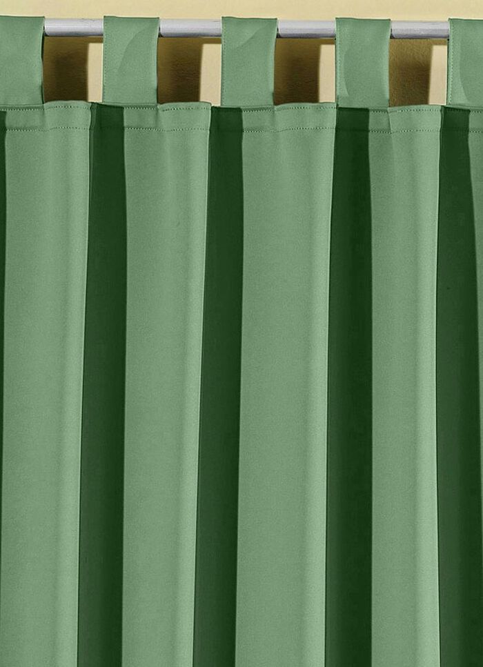 Pflegeleichte Energiespar-Verdunkelungs-Schals GR&Uuml;N