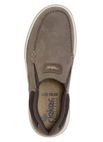 Slipper aus Nappaleder TABAKBRAUN-MOKKA