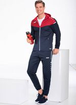 Freizeitanzug von &bdquo;Jako&ldquo; in 2 Farben MARINE-DUNKELROT